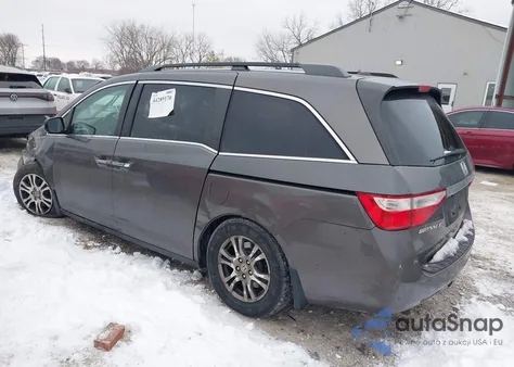 2012 Honda Odyssey Ex-L из США, поврежденный, VIN 5FNRL5H65CB013627